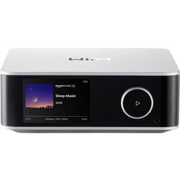 WIIM Streamer muzyczny/Odtwarzacz sieciowy ULTRA Srebrny, Wi-Fi 6,