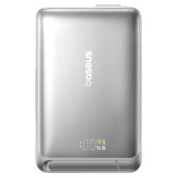 Baseus Nomos Qi2, USB-C 10000mAh 45W Szary Powerbank