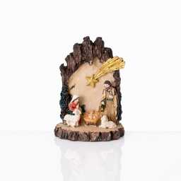 Szopka bożonarodzeniowa - Święta Rodzina - 12 cm