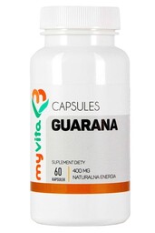 Guarana 400mg, Myvita, Kapsułki