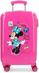 Disney Enjoy Minnie walizka kabinowa, kolor różowy, 34