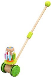 Classic World, zabawka do pchania na patykum, karuzela