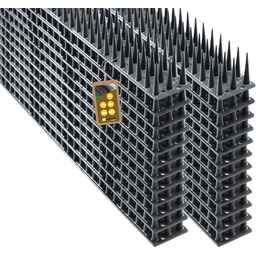 Plastikowe kolce ochronne na ptaki Arcas, antracyt, 24