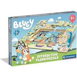 CLEMENTONI INTERACTIVE FLOOR PUZZLE - BLUEY, 16689