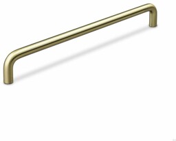 Uchwyt meblowy podłużny Barga 224 Złoty Szczotkowany