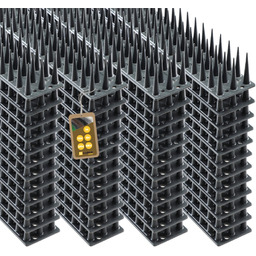 Plastikowe kolce ochronne na ptaki Arcas, antracyt, 48