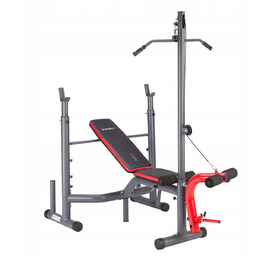 Ławka Pod Sztangę Z Wyciągiem (2 Części) LS7206