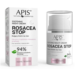 Apis Rosacea-Stop Krem kojący na noc do cery