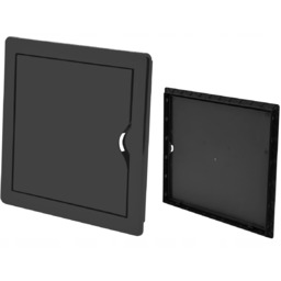 Drzwiczki Rewizyjne Plastikowe Abs Wyczystka 40x40 Cm Grafitowe