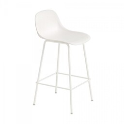 Muuto FIBER Hoker z Oparciem - Stołek Barowy