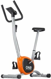 One Fitness Rower stacjonarny treningowy RW3011 pomarańczowo-srebrny