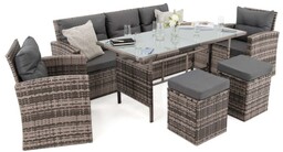 Zestaw mebli ogrodowych z technorattanu MONAKO 1090 BIG
