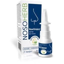 NOSOHERB Nawilżający spray do nosa, 15ml