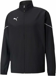 Puma Mężczyźni TeamRise Bluza, Puma Black-Puma White, M