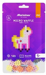 MARIOINEX Klocki plastikowe Micro Waffle Kucyk 905876