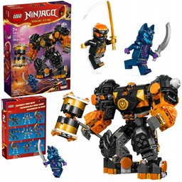 LEGO NINJAGO MECH ROBOT ŻYWIOŁU ZIEMI COLE''A ZESTAW
