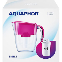 AQUAPHOR Smile Dzbanek z filtrem wody do lodówki,
