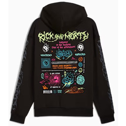 bluza męska PUMA HOOPS X RICK AND MORTY