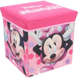 Kosz na zabawki MYSZKA MINNIE MOUSE Pudełko 30x30x30cm