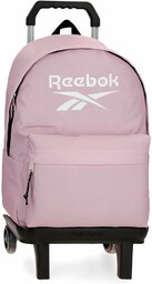 Reebok Joumma Bags, plecak szkolny z wózkiem, różowy,
