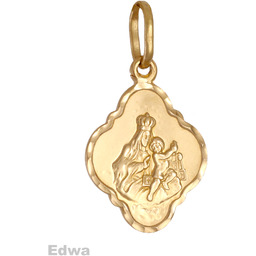 Zawieszka złota medalik pr.585