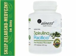 SPIRULINA HAWAJSKA PACIFICA 500mg 180 Tabletek