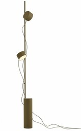 Muuto POST Lampa Stojąca - Podłogowa / Brązowozielona