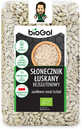 Biogol Słonecznik łuskany bezglutenowy 350 g (EKO)
