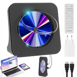 Odtwarzacz DVD CD Z Bluetooth 5.0 Hdmi Fm