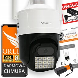 Kamera 4K na Kartę Sim Ai 8MPx Zewnętrzna