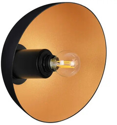 Luces Exclusivas Półokrągła metalowa lampa ścienna VENTORO LE45588
