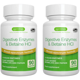 Igennus Enzymy Trawienne z Betainą HCl x 2