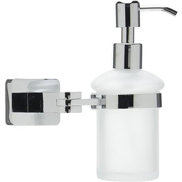 MSV 141450 dozownik mydła, srebrny, 12,4 x 9,8