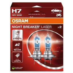OSRAM Żarówka samochodowa Night Breaker Laser H7 (2