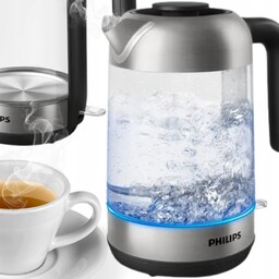 Czajnik Szklany Elektryczny Philips HD9339/80 1.7L 2200W Led