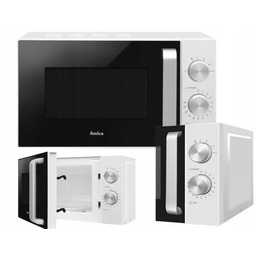 Kuchenka Mikrofalowa Amica AMGF20M1W 20L 800W Mikrofalówka Mocna