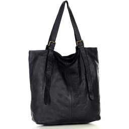 Shopperka czarna vintage MARCO MAZZINI v201a