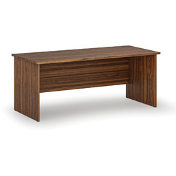 Biurko PRIMO WOOD, 180x80 cm, orzech