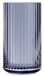 Lyngby Porcelain LYNGBY Wazon Szklany 12 cm Granatowy
