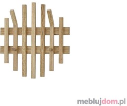 Wieszak do przedpokoju BANTRY Dąb olejowany