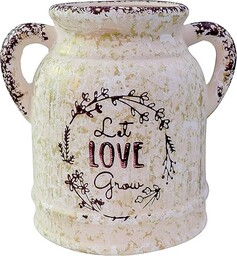 Fovasen Wazon ceramiczny dzbanek shabby chic wazon