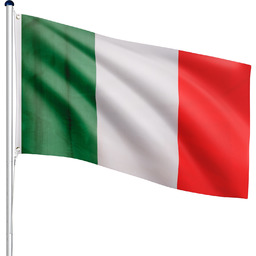 MASZT FLAGOWY 6,5M MASZT DO FLAGI + FLAGA