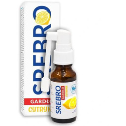 Srebro Gardło Cytryna aerozol - 20 ml