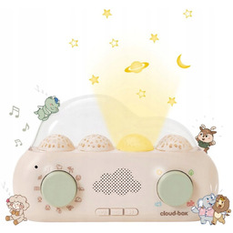 CloudBox Muzyczny Projektor Opowiada Bajki Gra Melodie Szumi