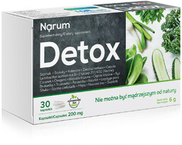 Narine Narum Detox 200 mg - 30 kapsułek
