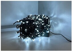 Lampki choinkowe LED 500 białe zimne