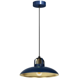Lumes Industrialna lampa wisząca granatowa - 5X K483