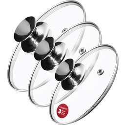 Zestaw pokryw żaroodpornych Salerno 16,18,20 cm