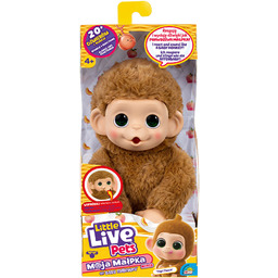 Moja Małpka Mini, Little Live Pets, Pepi Peach