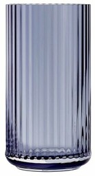 Lyngby Porcelain LYNGBY Wazon Szklany 15 cm Granatowy